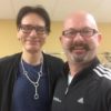 Legendary Guitarist, Steve Vai with Dr. Lou.