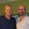 Legendary guitarist, Tommy Emmanuel with Dr. Lou.