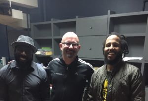 Dr. Lou with Ziggy Marley 