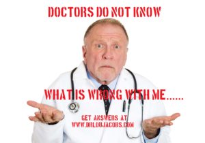 Doctors Don't Know What's Wrong With Me. Maybe it's time for a second opinion from a doctor who views the body through a different microscope? Call Dr. Lou Jacobs for answers to why your brain is not regulating and healing your body properly. 15 years experience in U.S. and Europe. Call (207) 774-6251. 