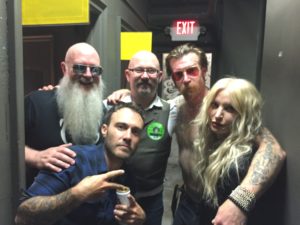 Dr. Lou with The Eagles of Death Metal