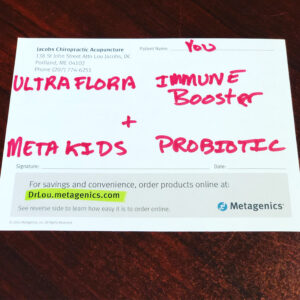 Metagenics Probiotics for adults and children will help your microbiome and gut health. Scientists have shown that as much as 70-80% of your immune system is housed in a healthy gut. Immunity and adaptability are critical for staying healthy! Order online today and have your probiotics delivered to your door!