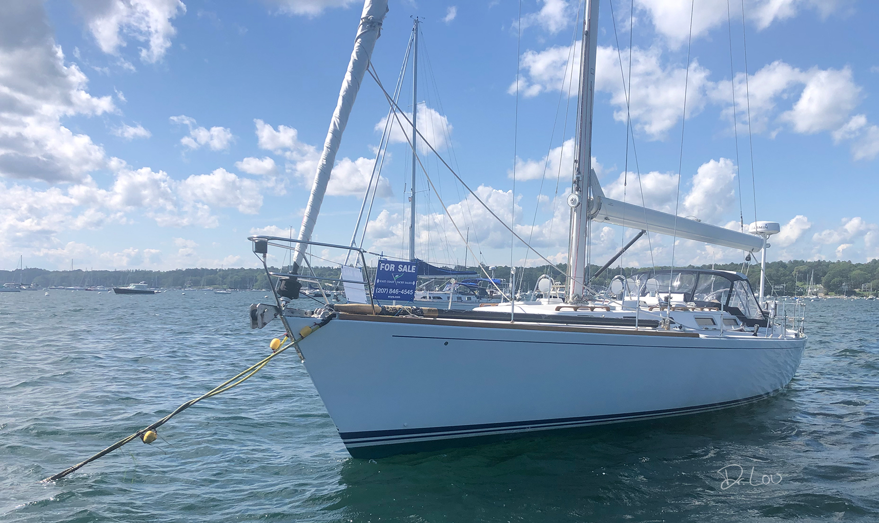 Sailing And Back Pain in Maine. Dr. Lou on Casco Bay! Jacobs Chiropractic Acupuncture
