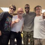 Dr. Lou with Trombone Shorty and Members of Orleans Avenue