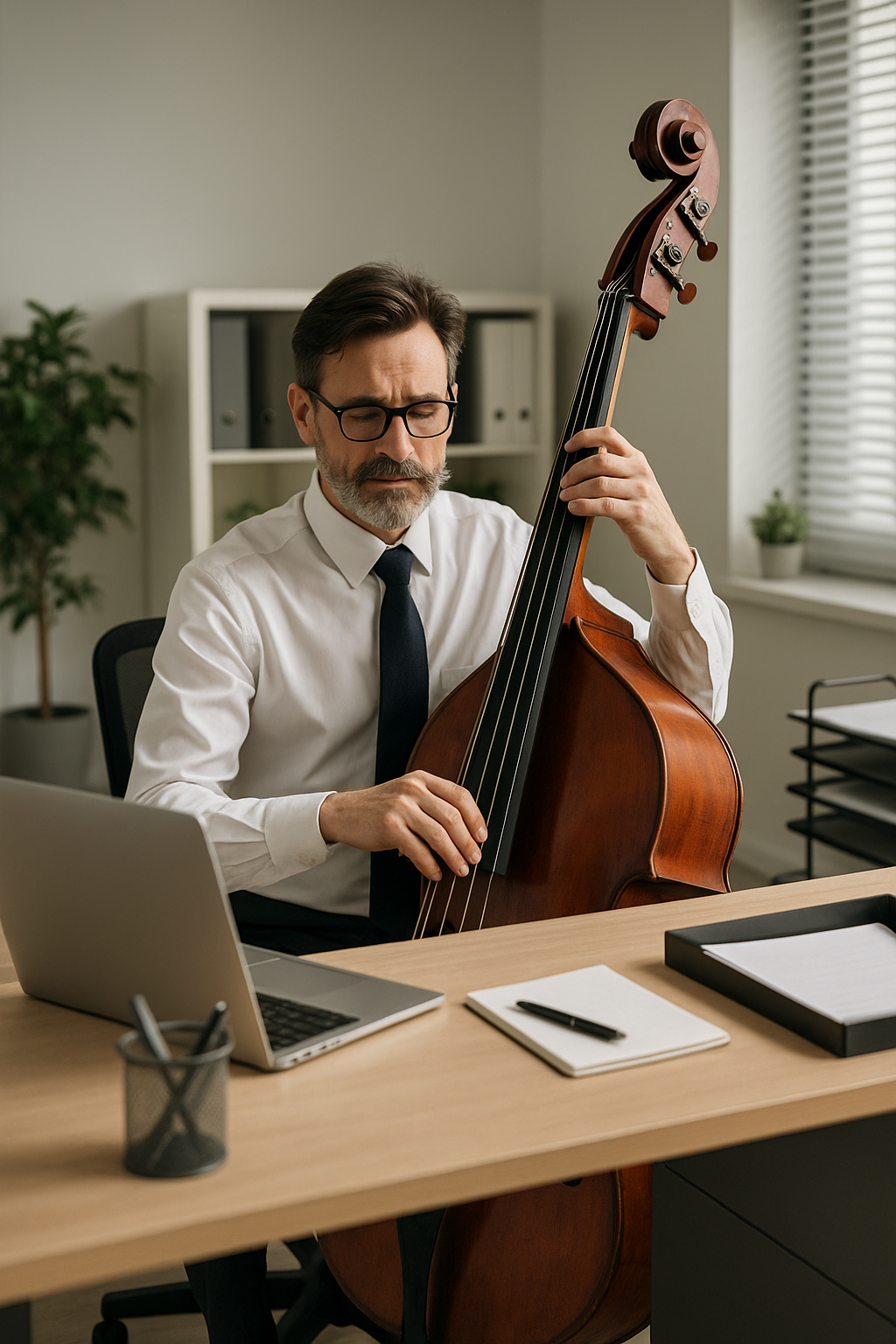 Desk Jockey Rock Star