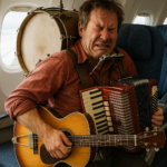 Musicians and flying