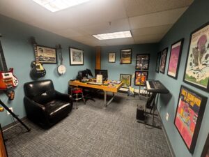 The musician  "Observation Room" at our clinic. 