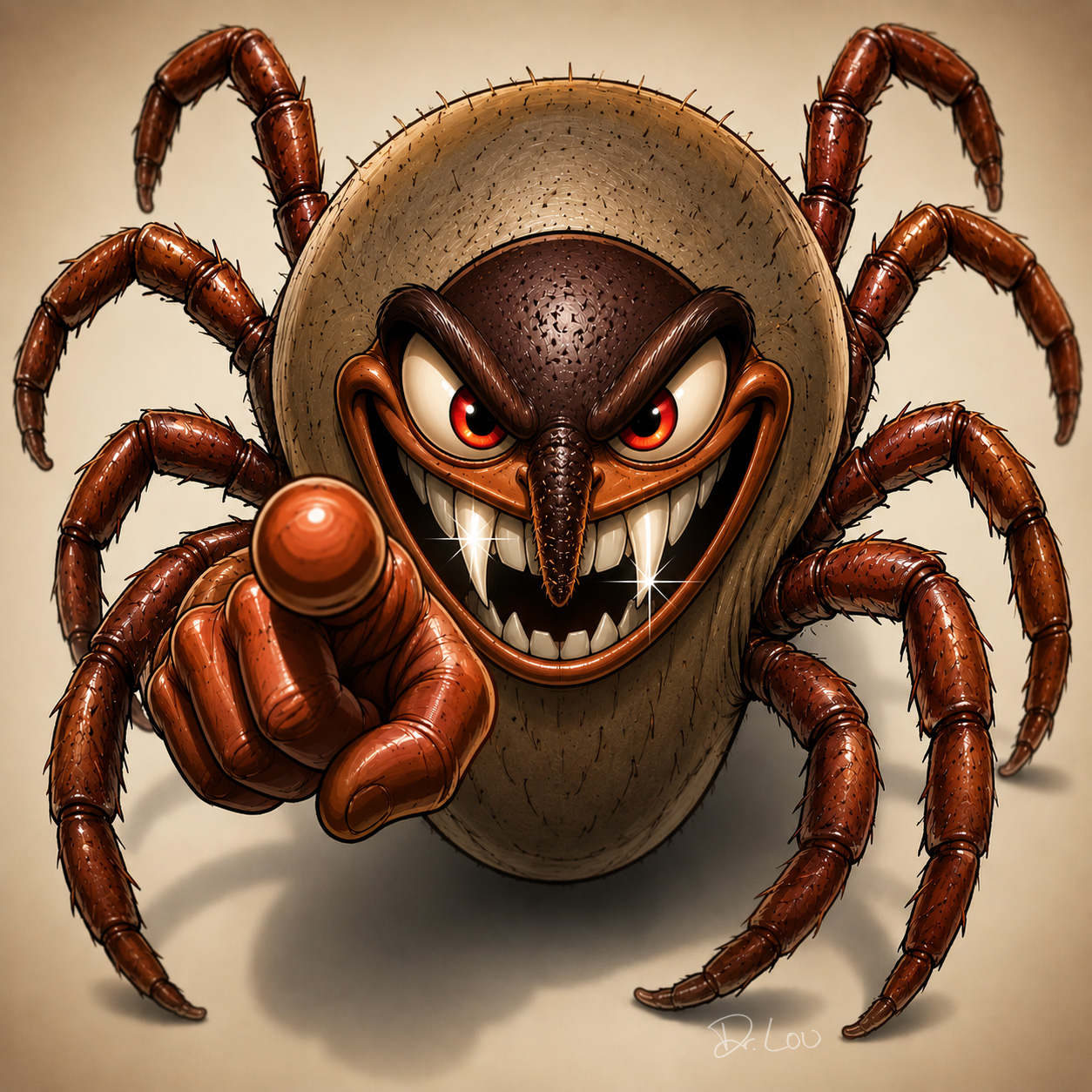 Deer tick - Lyme disease - Bartonella